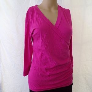 2/20 wrap style v-neck